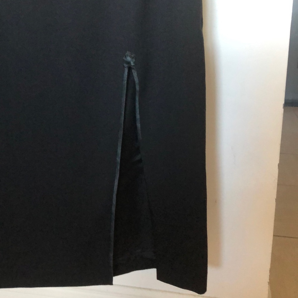 Sexy skirt with slit.